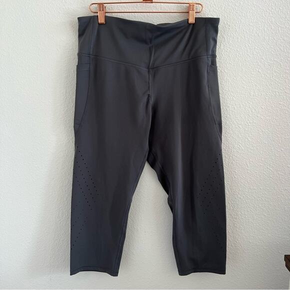 Champion C9 Gray Active Workout Tights Pants XL - Picture 1 of 8
